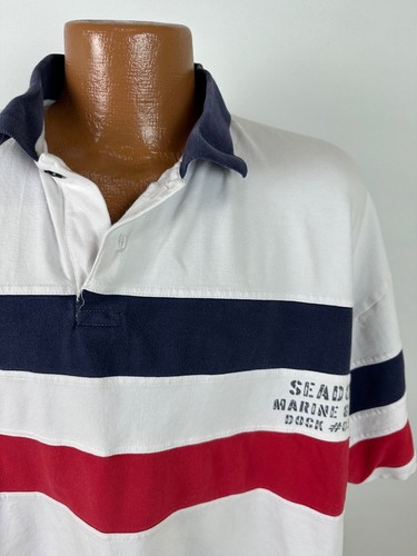 Colorblock polo shirt mens - polo, xl