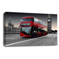 London Canvas Wall Art Print