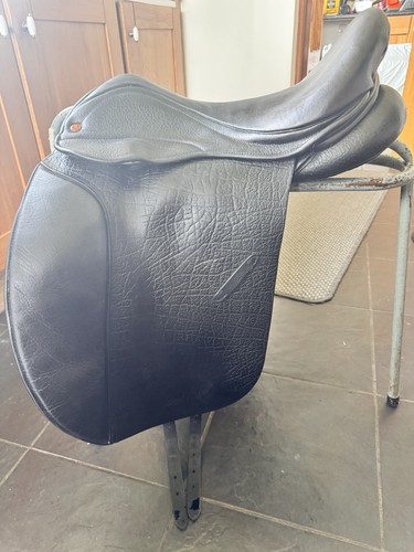 Dressage saddle black - dressage,