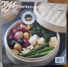 MIU Bamboo 2-Tier Steamer