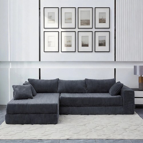 Camden sectional velvet sofa - camden,