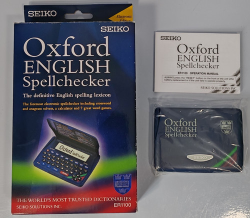 Seiko er1100 oxford english - er1100,