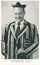 Reg dixon photograph signed - reg,