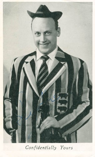 Reg dixon photograph - reg, signed
