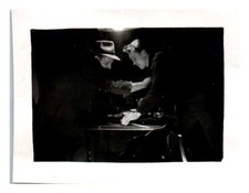 Old Photograph Two Men Arguing