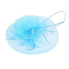 Flower Feather Fascinator