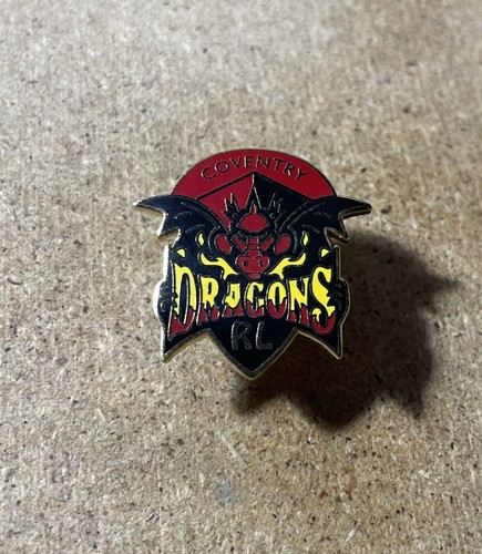 Coventry dragons enamel - enamel, rugby