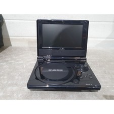 Alba PDVD-196B 7" Portable DVD Player Black LCD Display 10-Watts Dolby Digital