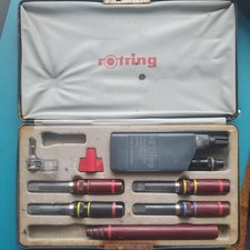 ROTRING ISOGRAPH COLLEGE PEN SET 0.7  0.2  0.5 0.35