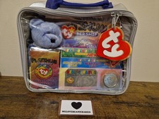 Ty Platinum Bear Beanie Babies