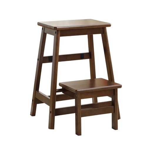 Wooden step stool stable - wooden,