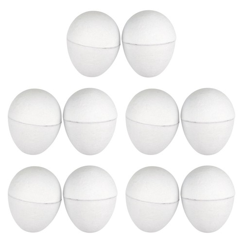 10pcs paper mache easter - mache, eggs
