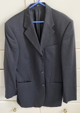 Ciro Citterio Mens Gray Wool