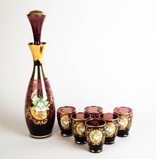 Vintage Bohemian Purple & Gold