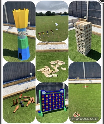 Hire giant garden games - hire,