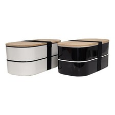Bento Box with Bamboo Lid &