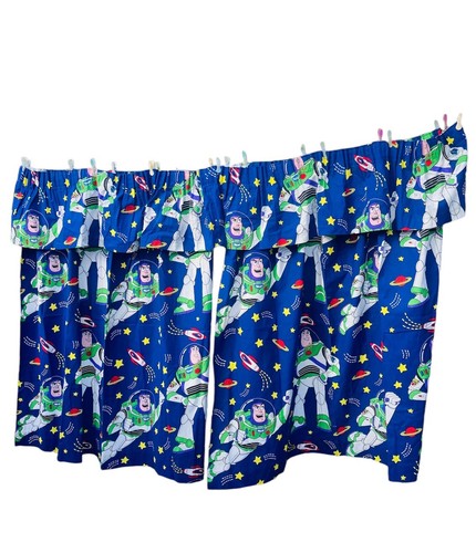 Vintage toy story curtains 90s - vintage,
