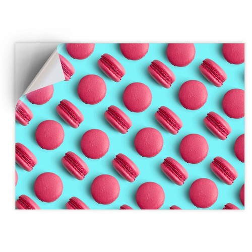 Vinyl sticker pink - a4,