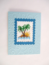 Handmade Greeting Card Cross