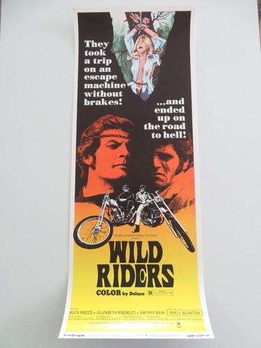 Wild riders insert poster - wild, us