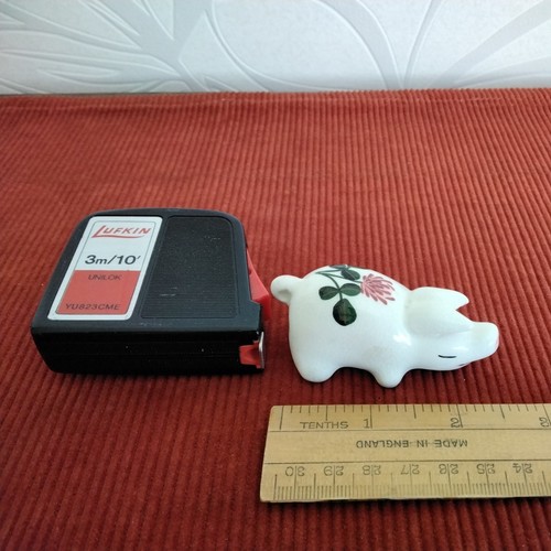 Small vintage pig - small,