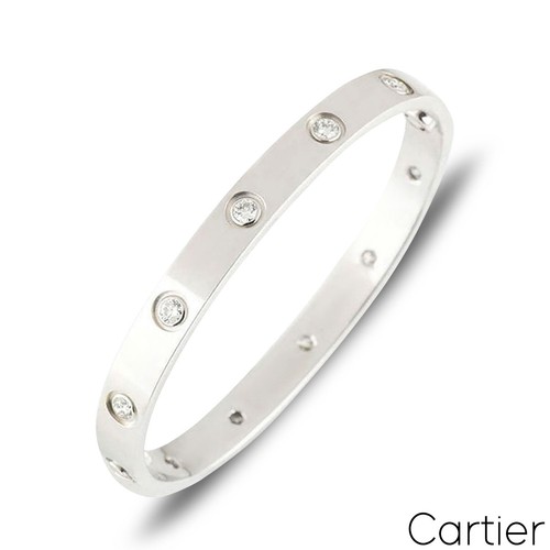 Cartier white gold full - cartier,