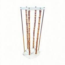 Edwardian Cast Iron & Bamboo