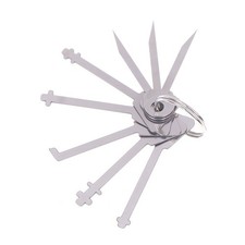 Comb set stainless - in,