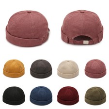 Unisex Rogue Cap Rimless Hats For Men Women Fitted Dome Beanies Skullies HipHop⇓