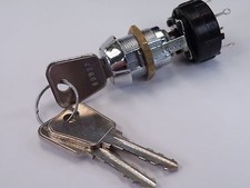 Lorlin rotary key operated switch 1P3W 3 Position 3 Keys 78g EY21