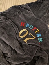 M&S Marks And Spencer Harry Potter Robe Dressing Gown Age 9-10 Boys Girls