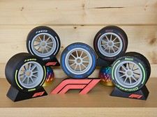 Formula 1 Tyre Set | High Quality 3D Multicolour Printed | F1 Tire Lover Gift