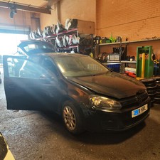 VW GOLF MK6 1.6TDI CAY BREAKING GEARBOX LHW MANUAL BLACK LC9X 2011