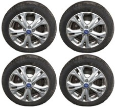 ✅ GENUINE FORD MONDEO MK3 17" 5 SPOKE ALLOY WHEEL SET x 4 SILVER 2001-2007