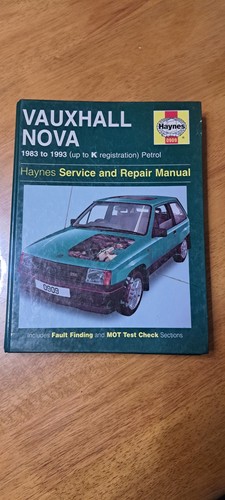 Vauxhall nova gte 1983 to - gte, sr