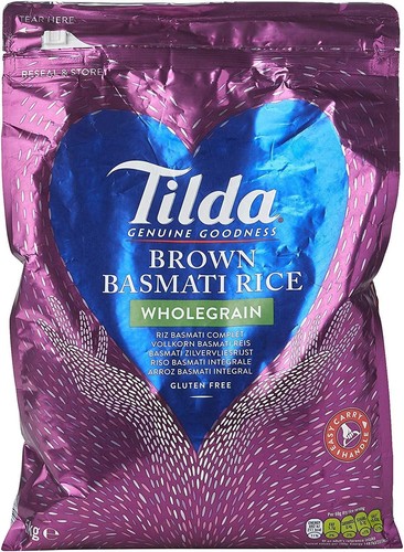 Tilda wholegrain brown basmati - tilda,