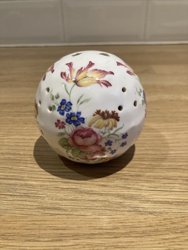 Vintage bone china pomander - vintage,