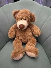Bear Factory Large Teddy Bear Soft Plush Brown Toy 20” Approx Big Nose