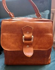 Vintage 1970's Brown Vinyl