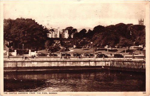 Castle gardens dunoon - castle, scotland