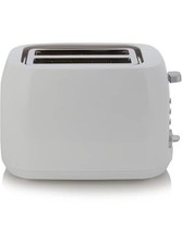 George Home White 2 Slice Toaster With Long Slots New in Box