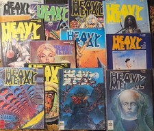 Heavy metal magazine lot - metal,