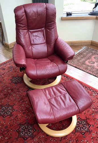 Ekornes stressless red leather - stressless,