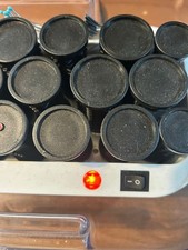 Revlon 3 Size Electric Heated Rollers TYPE RG REF.9306U Black In Storage Box