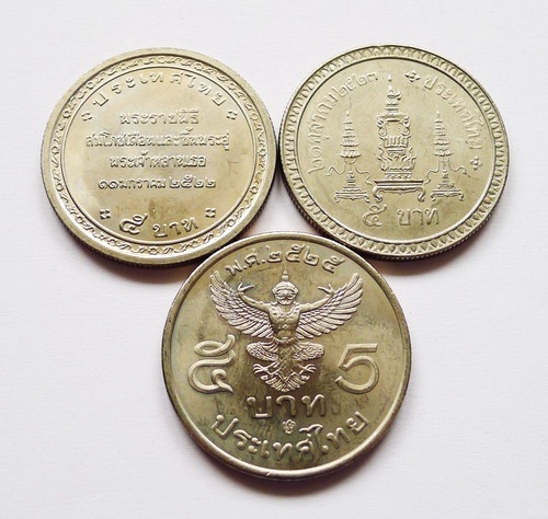 Thailand baht lot - baht, 3:
