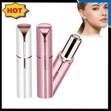 Electric Facial Hair Shaver Lady Women USB Rechargeable Trimmer Razor Remover UK