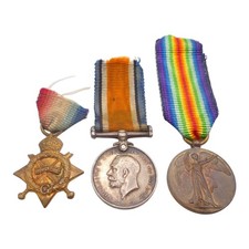 Ww1 1914 star trio - 1914,