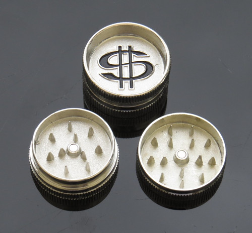Small silver herb - grinder, 2