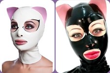 Black/White Latex Rubber Gummi