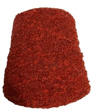 550g Including Cone Yeoman Yarns Italian Collection Boucle Red And Black Mix